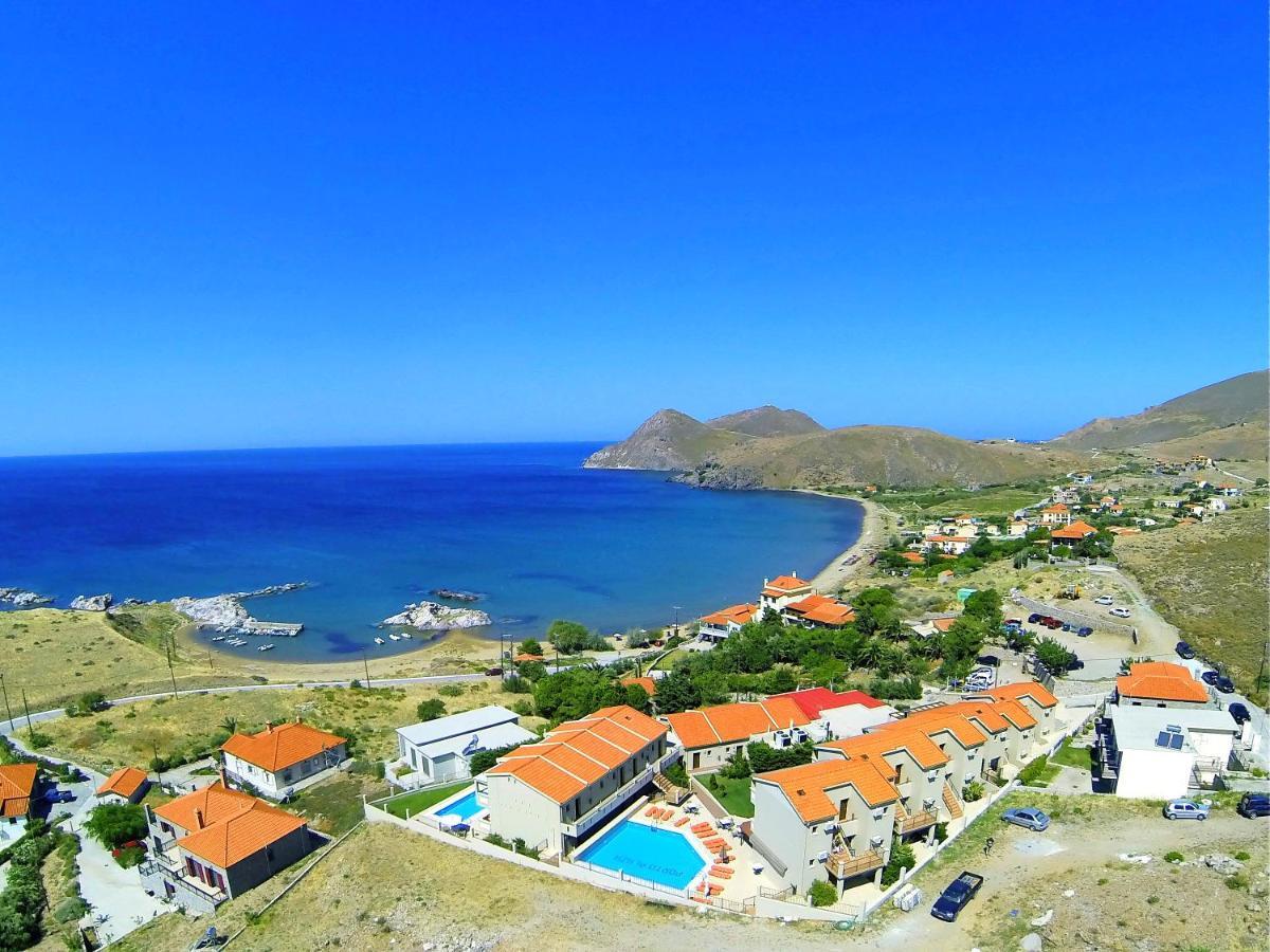 Porto Plaza Hotel Agios Ioannis Kaspaka Dış mekan fotoğraf