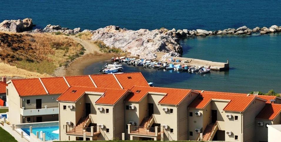 Porto Plaza Hotel Agios Ioannis Kaspaka Dış mekan fotoğraf