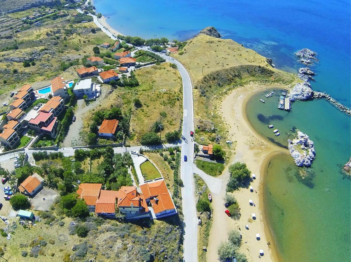 Porto Plaza Hotel Agios Ioannis Kaspaka Dış mekan fotoğraf